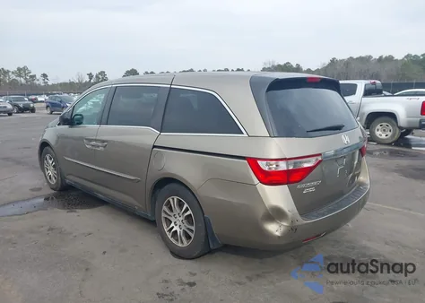 2011 Honda Odyssey Ex-L z USA, uszkodzony, nr VIN 5FNRL5H67BB016754